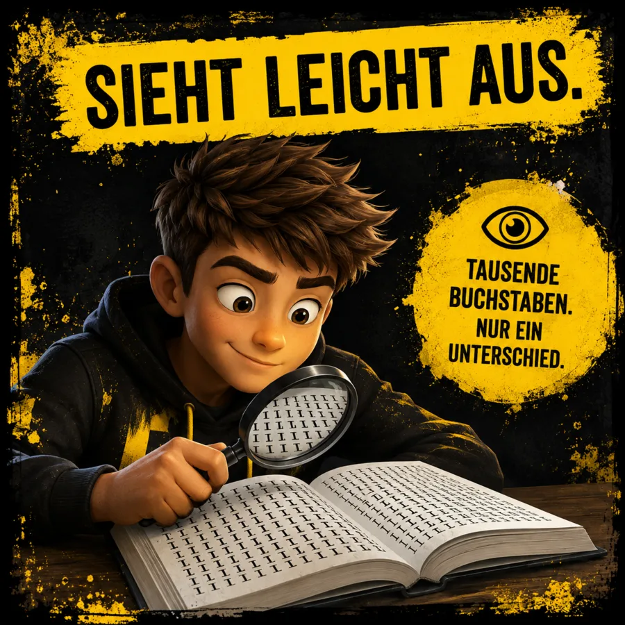 Sieht leicht aus