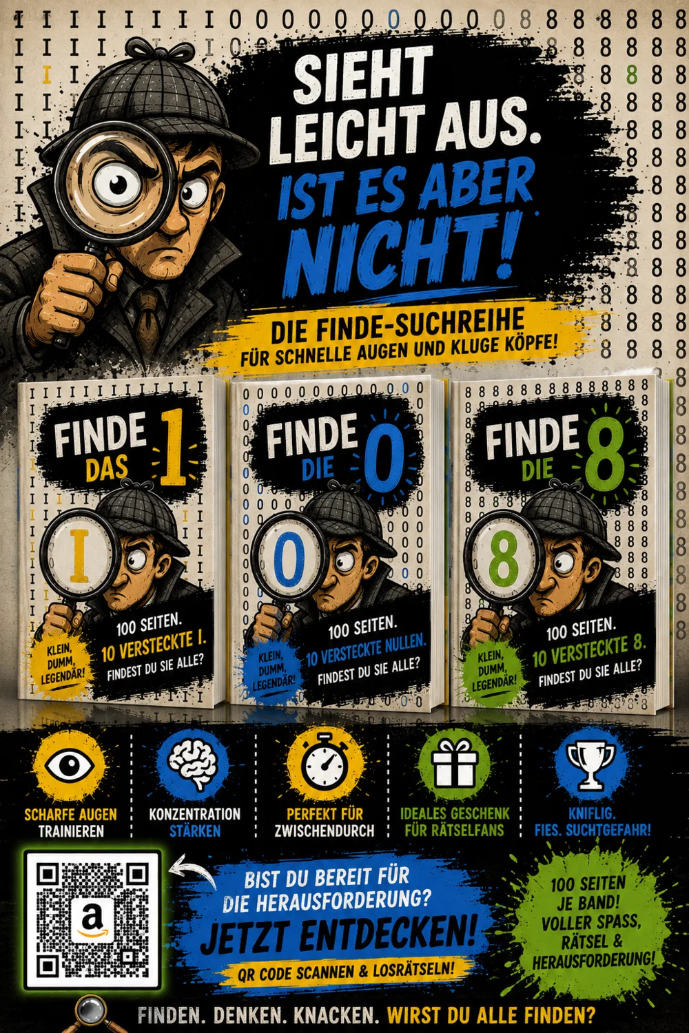 Werbemotiv der Finde-Suchreihe
